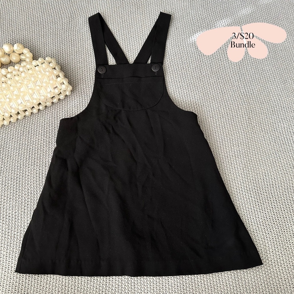 3/$20 Rampage Vintage Black Jumpsuit Dress Small